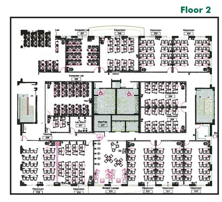 5110 Auth Way, Suitland, MD à louer Plan d’étage– Image 1 sur 1
