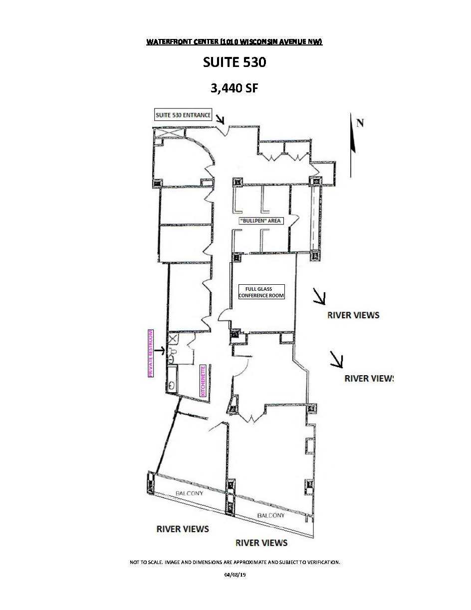 1000-1010 Wisconsin Ave NW, Washington, DC à louer Plan d’étage– Image 1 sur 10