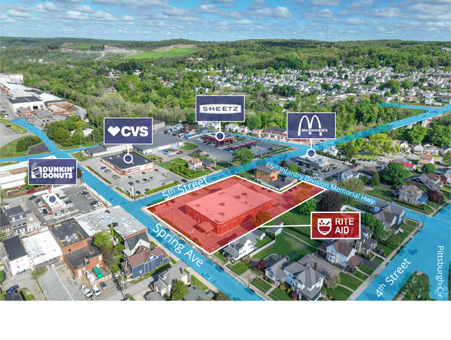 Plus de détails pour 115 5th St, Ellwood City, PA - Local commercial à vendre