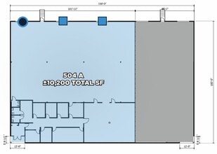 500 Radar Rd, Greensboro, NC à louer Plan d’étage– Image 1 sur 1