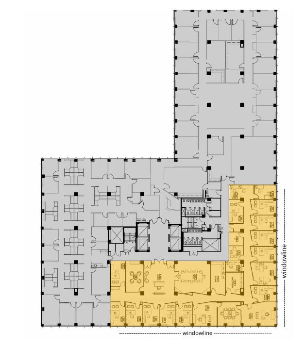 2025 M St NW, Washington, DC à louer Plan d’étage– Image 1 sur 1
