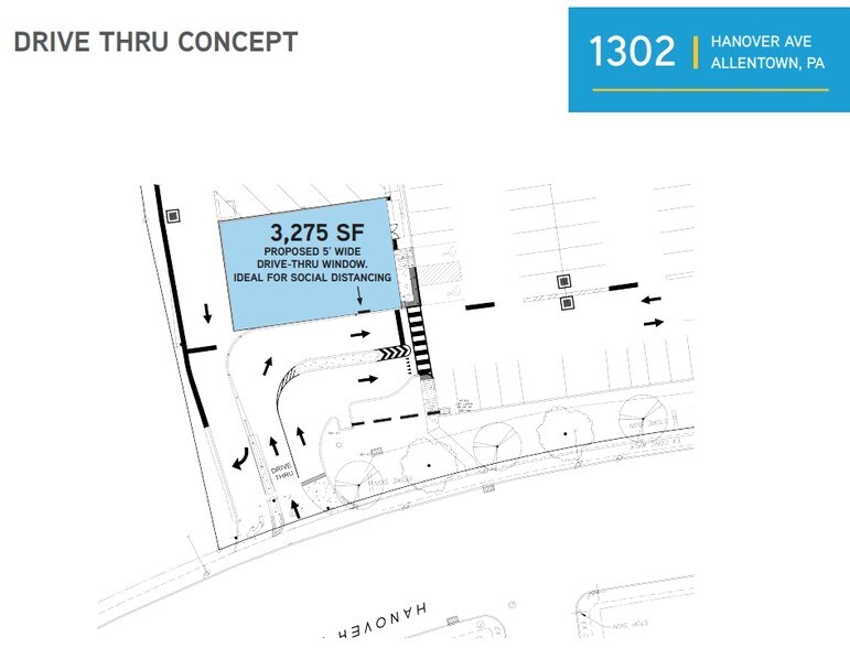 1302 Hanover Ave, Allentown, PA à vendre - Plan cadastral – Image 3 sur 3