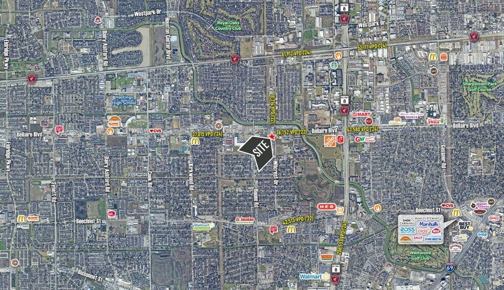 10901 Bellaire Blvd, Houston, TX à vendre - Photo de l’immeuble – Image 2 sur 5