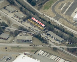 1911 Old Covington Rd NE, Conyers, GA - Vue aérienne  vue de carte