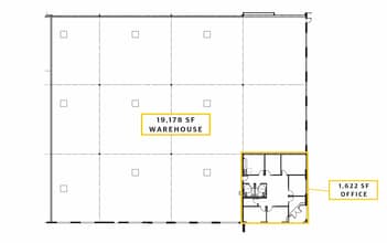 5150 Greens Rd, Houston, TX à louer Plan d’étage– Image 2 sur 4