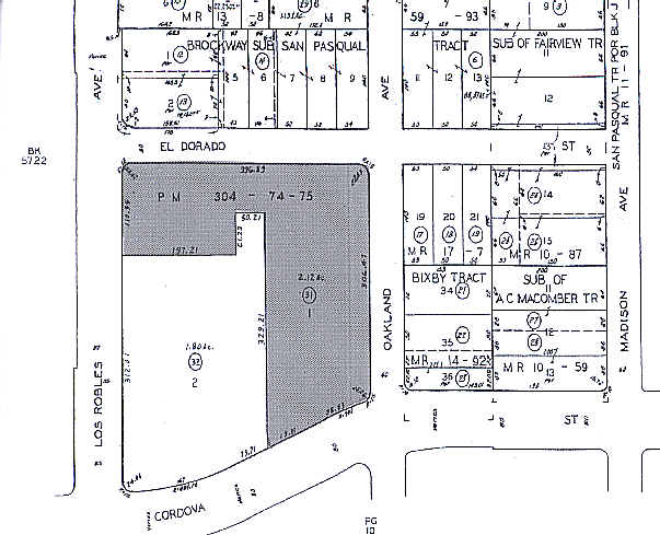 150 S Los Robles Ave, Pasadena, CA à louer - Plan cadastral – Image 2 sur 19