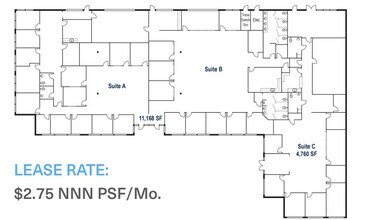 3821 Calle Fortunada, San Diego, CA à louer Plan d’étage– Image 1 sur 1