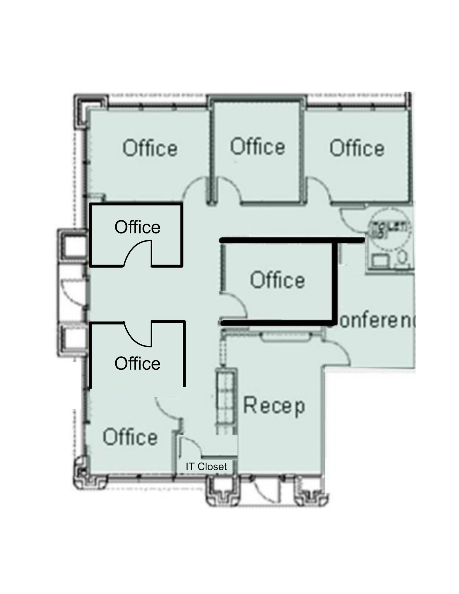 410-430 N Carroll Ave, Southlake, TX à louer Plan d’étage– Image 1 sur 1