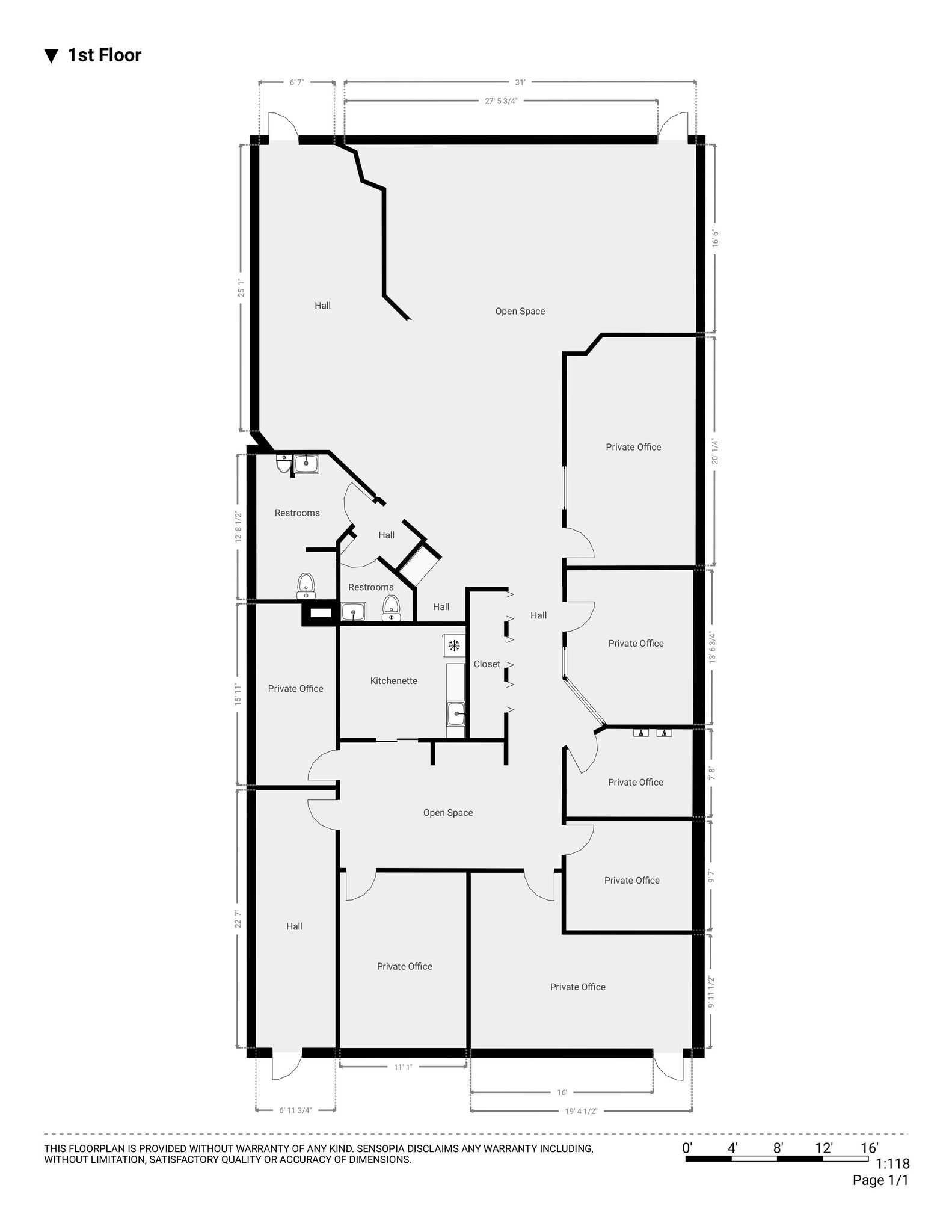 2700 W Cypress Creek Rd, Fort Lauderdale, FL à louer Plan d’étage– Image 1 sur 1