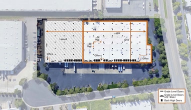 1500 Overland Ct, West Sacramento, CA à louer Plan de site– Image 1 sur 5