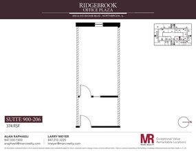 900 Skokie Blvd, Northbrook, IL à louer Plan d’étage– Image 1 sur 1
