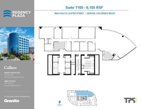 4643 S Ulster St, Denver, CO à louer Plan d’étage– Image 1 sur 1