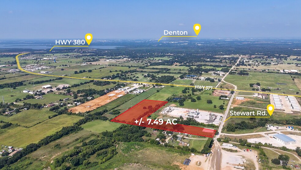 TBD Stewart Rd, Aubrey, TX à vendre - Photo de l’immeuble – Image 2 sur 3