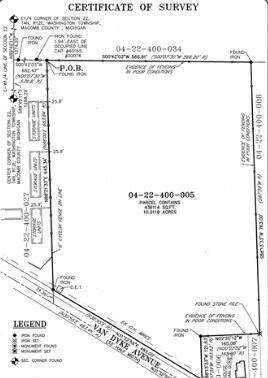 61660 Van Dyke Rd, Washington, MI à vendre - Photo de l’immeuble – Image 2 sur 2