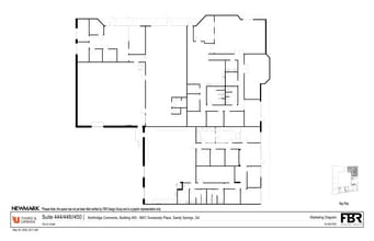 8601 Dunwoody Pl, Sandy Springs, GA à louer Plan d’étage– Image 1 sur 1
