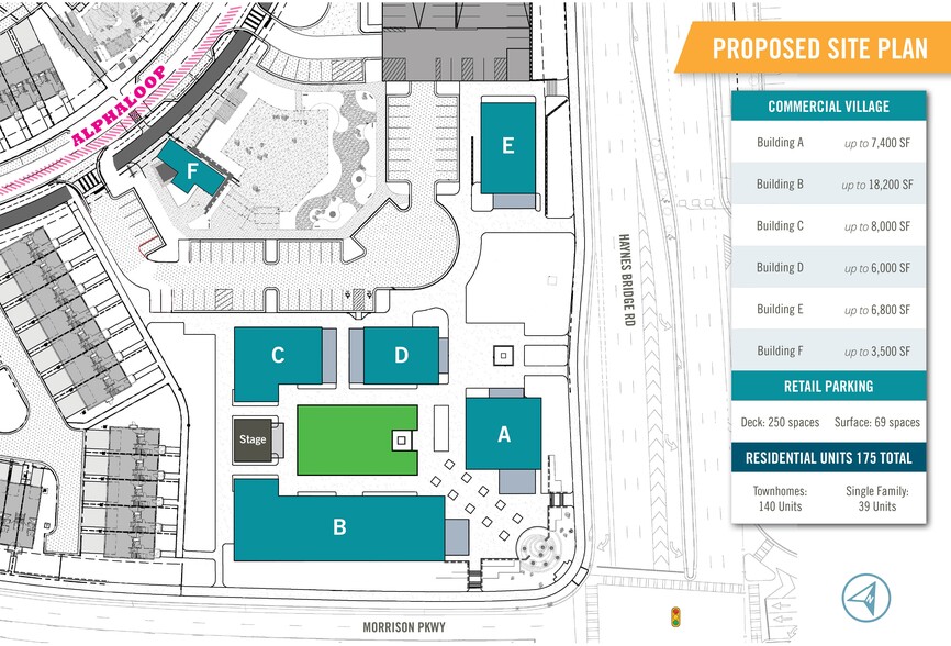 Haynes Bridge Rd, Alpharetta, GA à louer - Plan de site – Image 2 sur 2