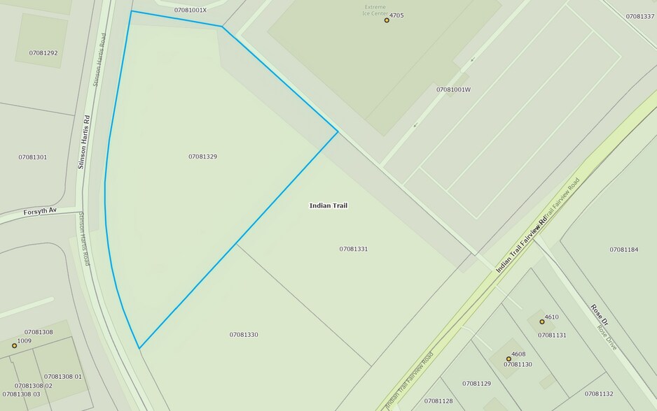 Stinson Hartis Rd, Indian Trail, NC à vendre - Plan cadastral – Image 2 sur 16