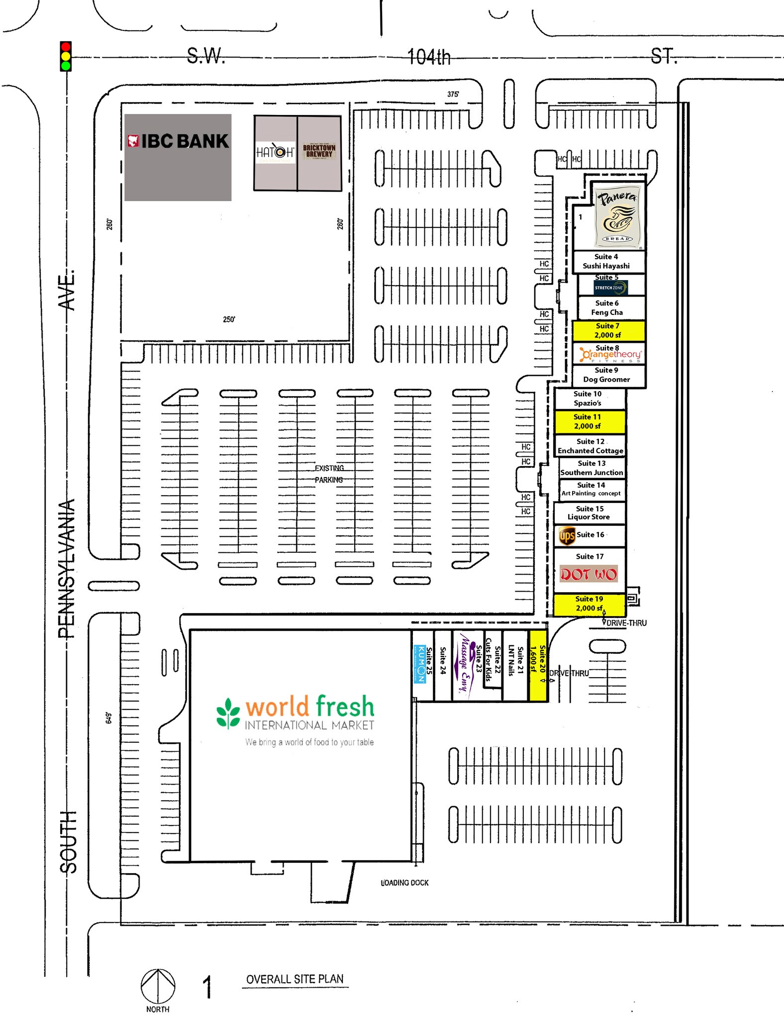 10600-10700 S Pennsylvania St, Oklahoma City, OK à louer Plan de site– Image 1 sur 2
