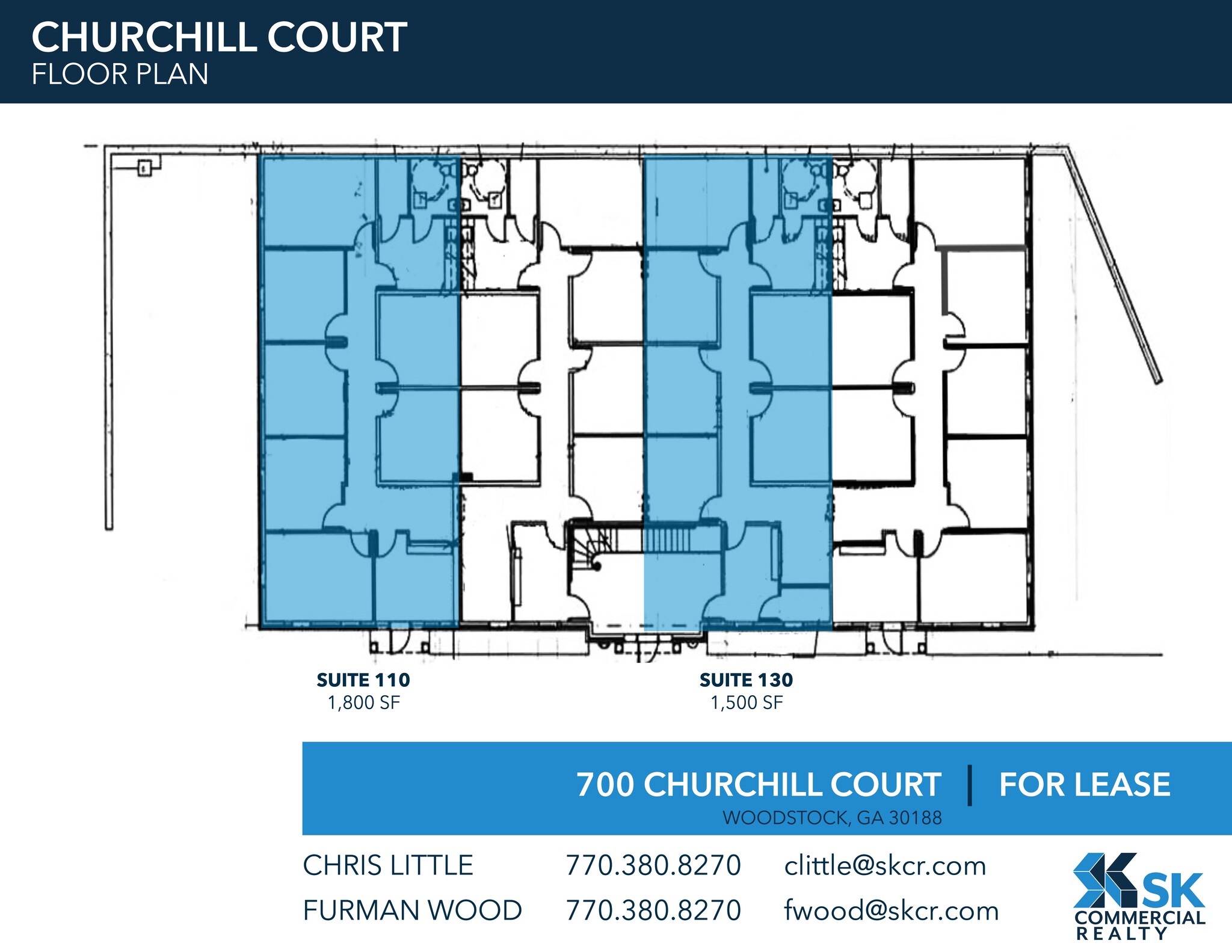 700 Churchill Ct, Woodstock, GA à louer Plan d’étage– Image 1 sur 1