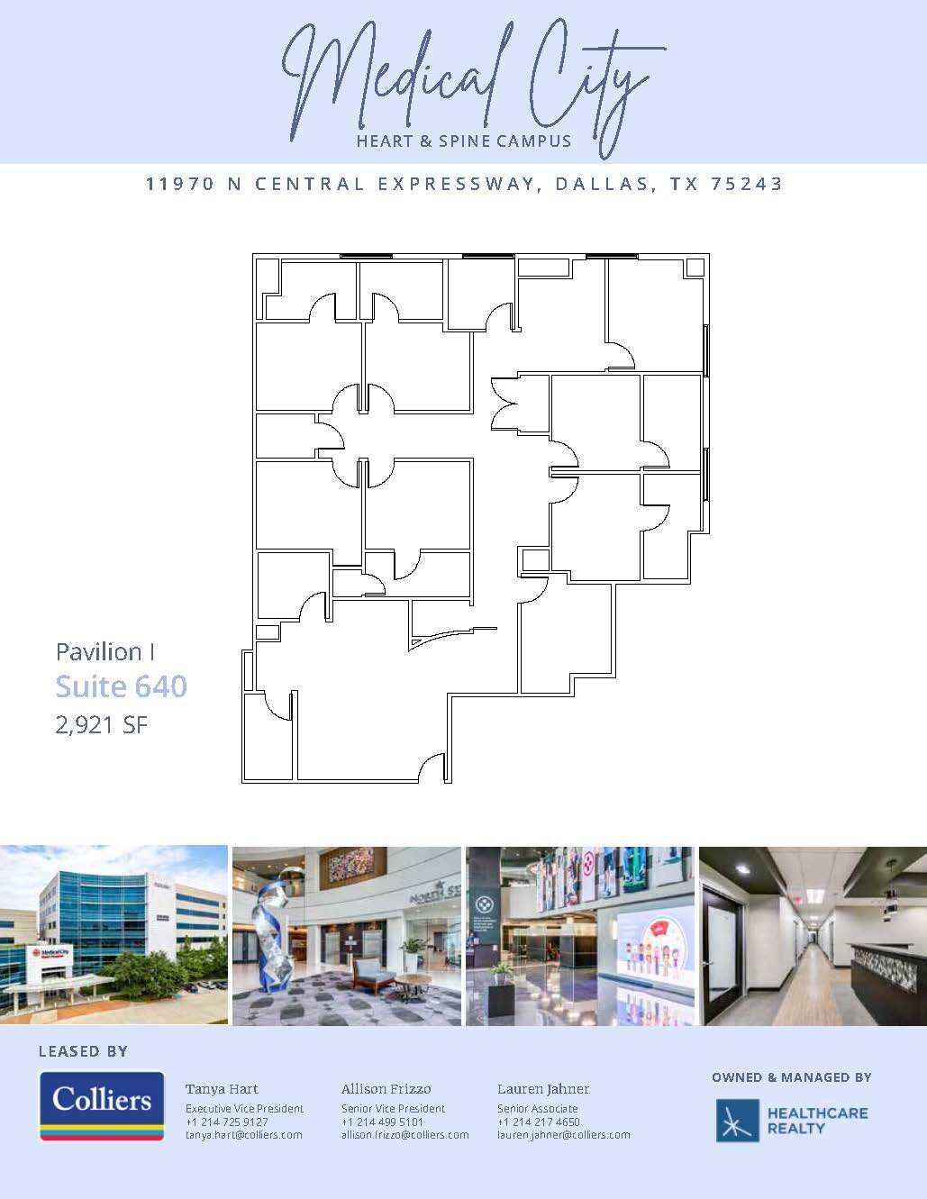 11970 N Central Expy, Dallas, TX à louer Plan d’étage– Image 1 sur 1