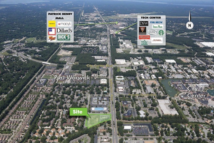 501 Kingsway Dr, Newport News, VA à louer - Aérien – Image 2 sur 5