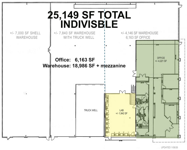 10460 W Sam Houston Pky S, Houston, TX à louer - Plan d’étage – Image 2 sur 3