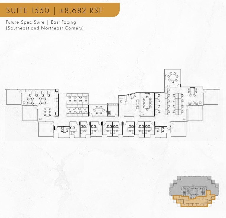 505 N Brand Blvd, Glendale, CA à louer Plan d’étage– Image 1 sur 1