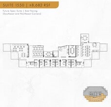 505 N Brand Blvd, Glendale, CA à louer Plan d’étage– Image 1 sur 1
