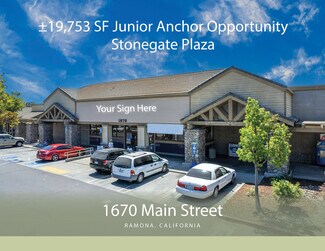 Plus de détails pour 1670 Main St, Ramona, CA - Local commercial à louer