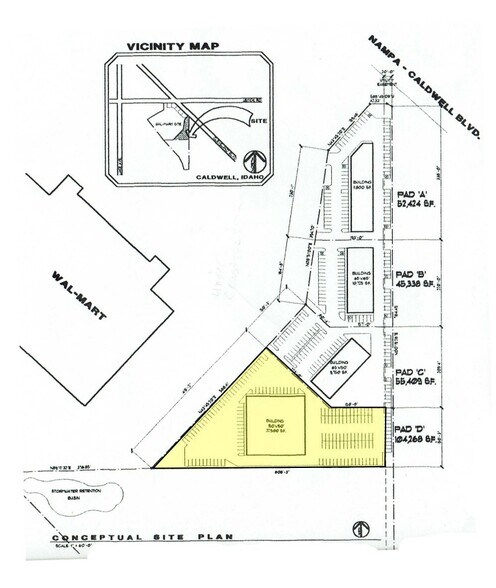 5212 Cleveland Blvd, Caldwell, ID à vendre - Plan de site – Image 2 sur 2