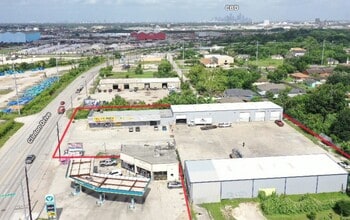 9905 Clinton Dr, Houston, TX - VUE AÉRIENNE  vue de carte