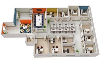 23 Vreeland Rd, Florham Park, NJ à louer Plan d’étage– Image 2 sur 2