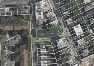 1850-1854 Kendall St NE, Washington, DC - Vue aérienne vue de carte