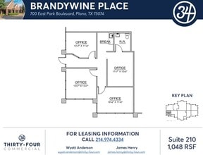 720 E Park Blvd, Plano, TX à louer Plan d’étage– Image 1 sur 1
