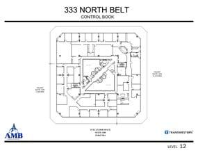 333 N Sam Houston Pky E, Houston, TX à louer Plan d’étage– Image 1 sur 1