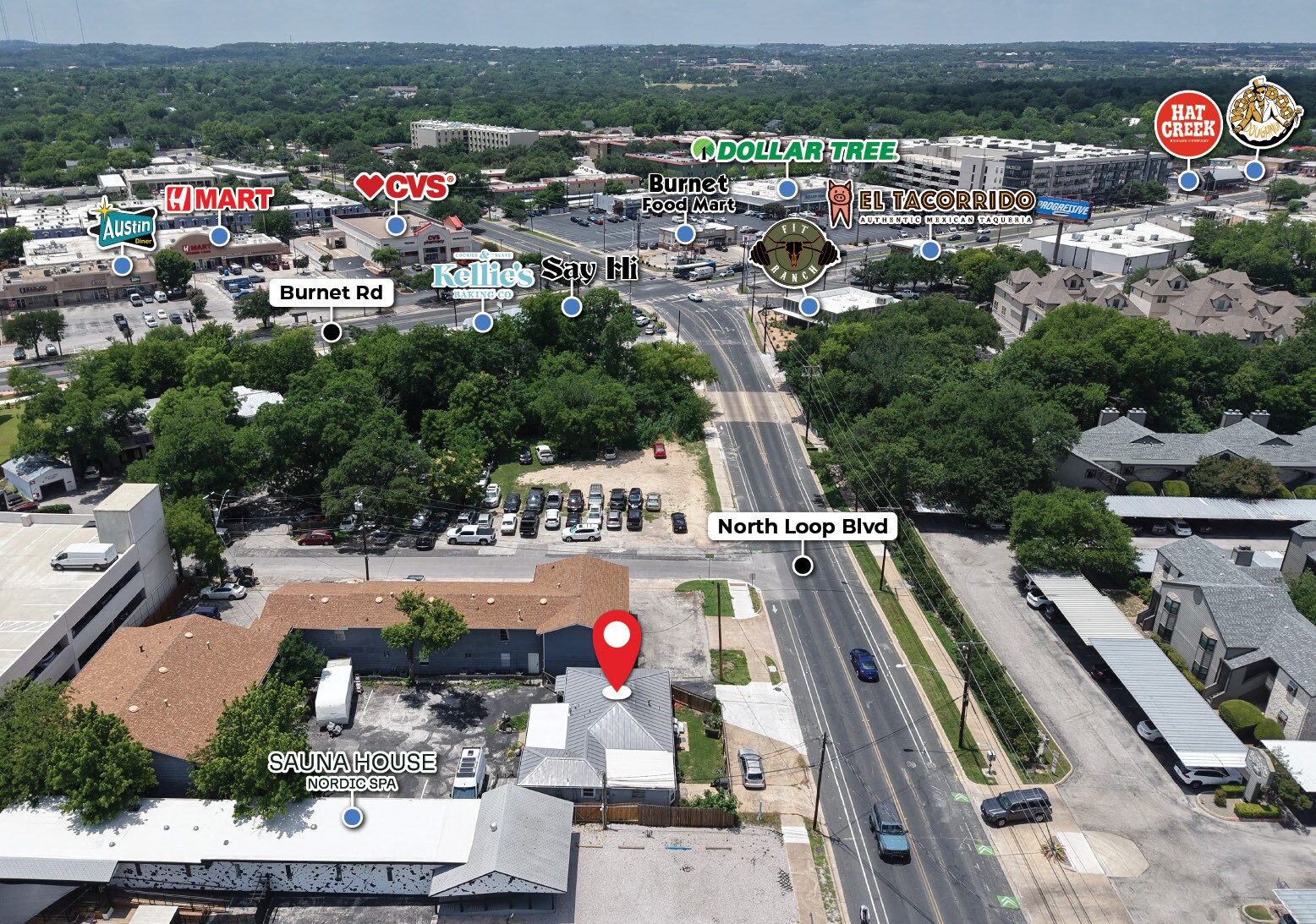 1509 W North Loop Blvd, Austin, TX à vendre Aérien– Image 1 sur 21