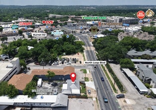 1509 W North Loop Blvd, Austin, TX - Vue aérienne vue de carte - Image1