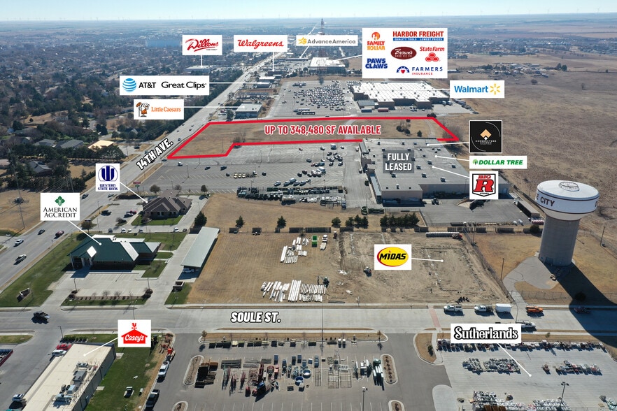 2101 14th Ave, Dodge City, KS à louer - Aérien – Image 2 sur 5