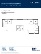 130 Chaparral Ct, Anaheim, CA à louer Plan d’étage– Image 1 sur 1