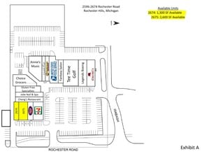 2602-2670 S Rochester Rd, Rochester Hills, MI à louer Photo de l’immeuble– Image 1 sur 2