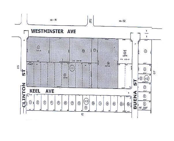 12600 Westminster Ave, Garden Grove, CA à vendre - Plan cadastral – Image 2 sur 10