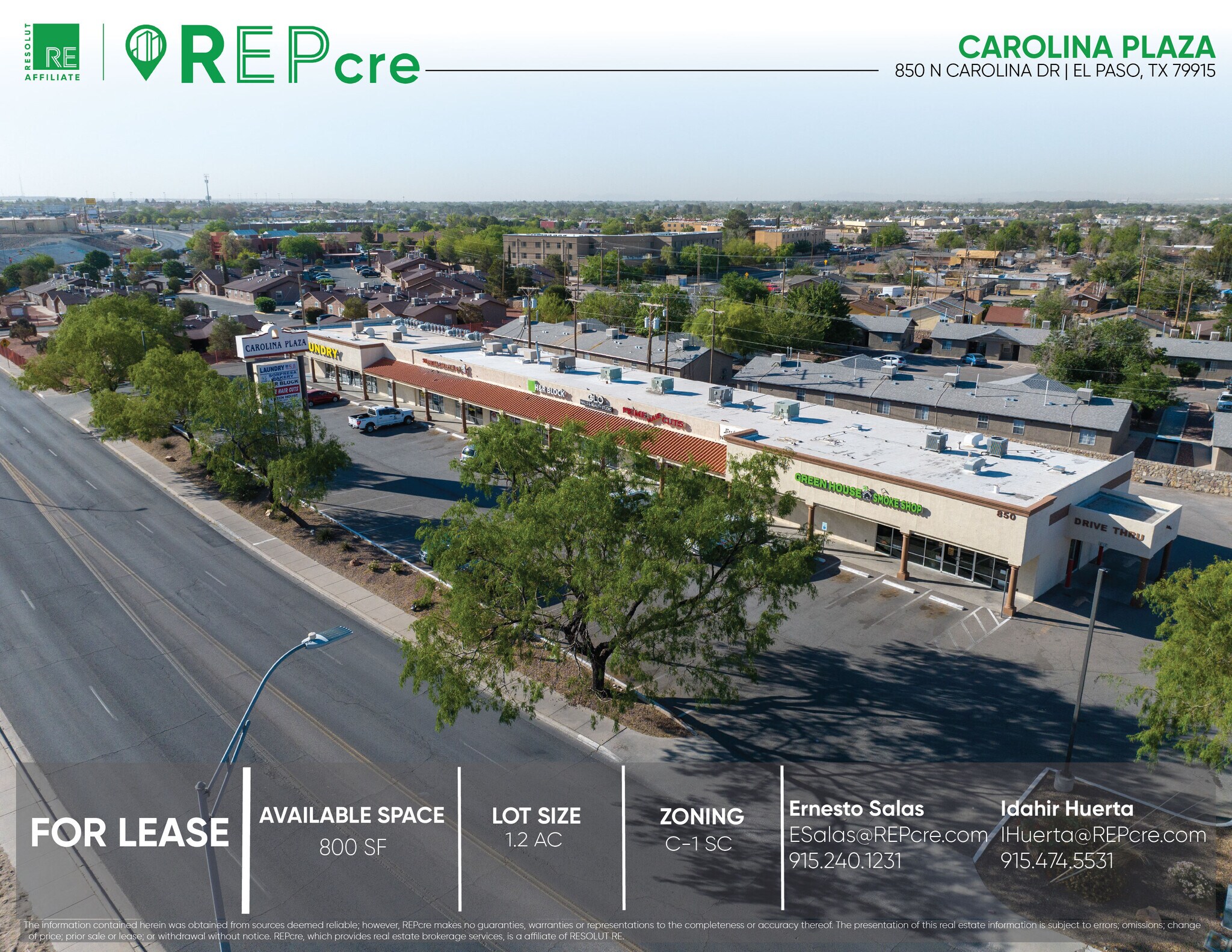 850 N Carolina Ave, El Paso, TX à louer Photo principale– Image 1 sur 5