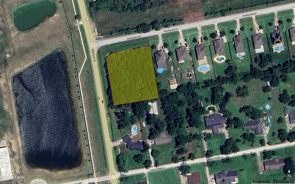 6832 Sjolander Rd, Baytown, TX à vendre - Aérien – Image 1 sur 2
