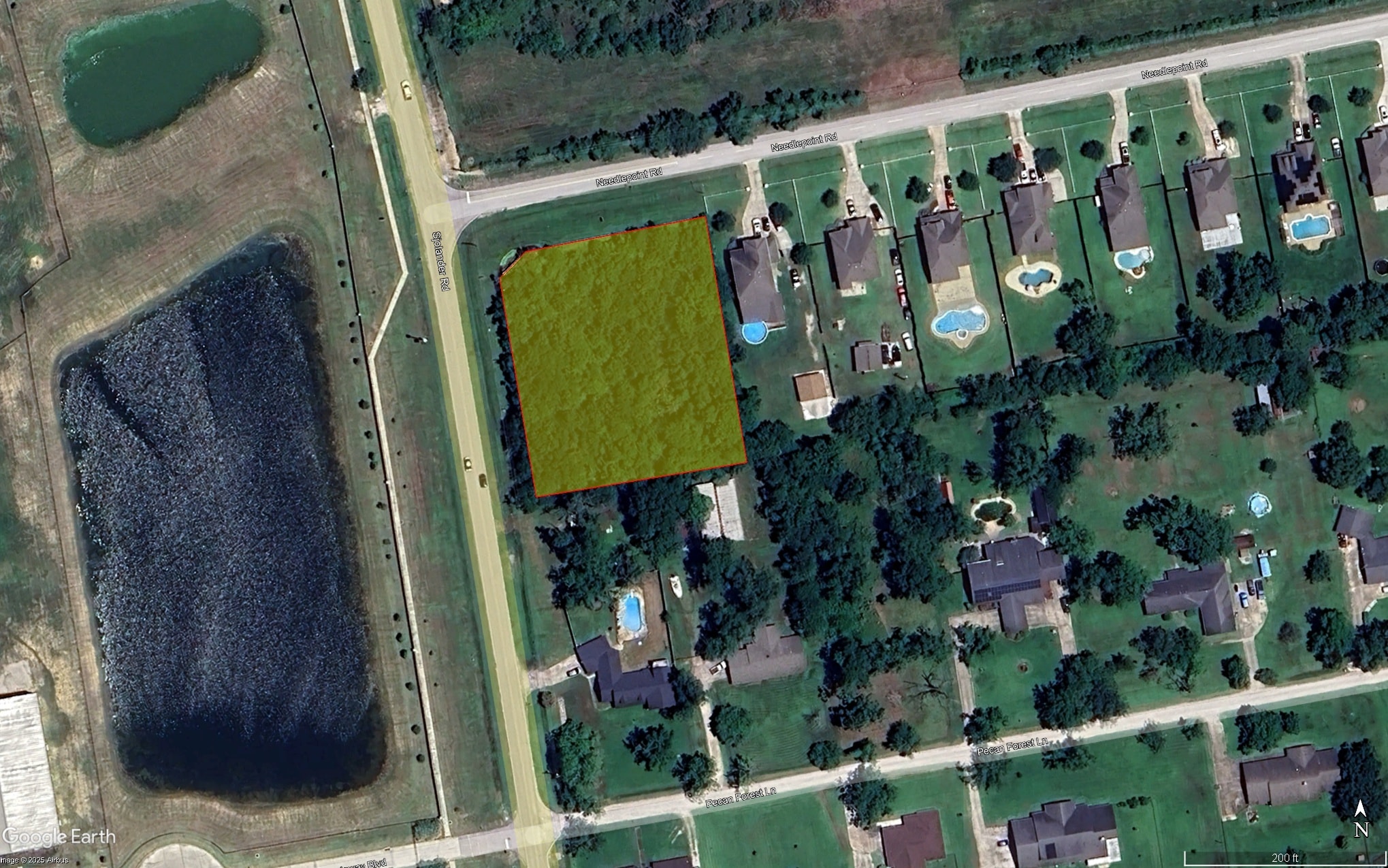 6832 Sjolander Rd, Baytown, TX à vendre Aérien– Image 1 sur 3