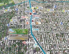 1183-1189 Flatbush Ave, Brooklyn, NY - VUE AÉRIENNE  vue de carte