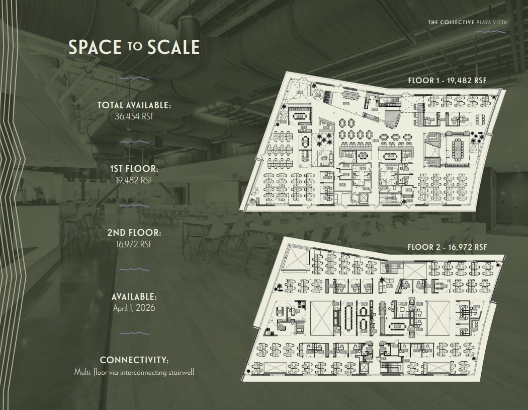12015 W Bluff Creek Dr, Playa Vista, CA à louer Plan d’étage– Image 1 sur 1