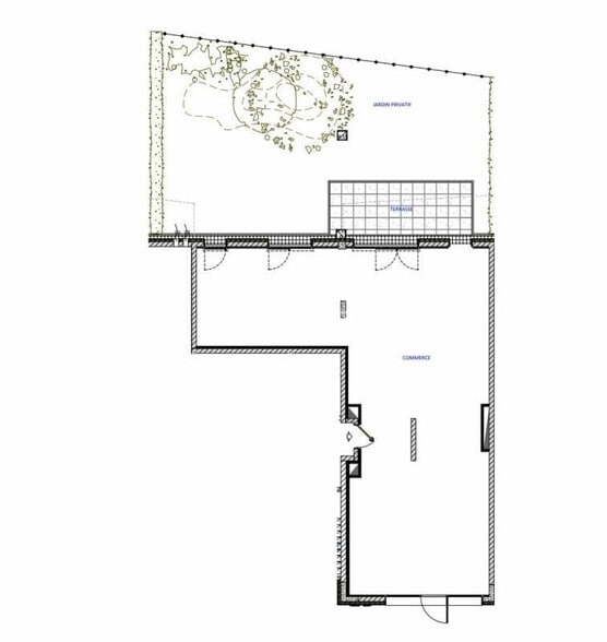 Local commercial dans Dijon à louer - Plan d’étage – Image 2 sur 2