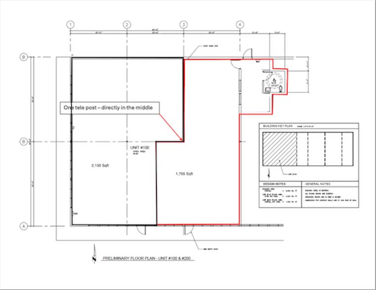 4301B South Park Dr, Stony Plain, AB à louer - Plan d’étage – Image 2 sur 6