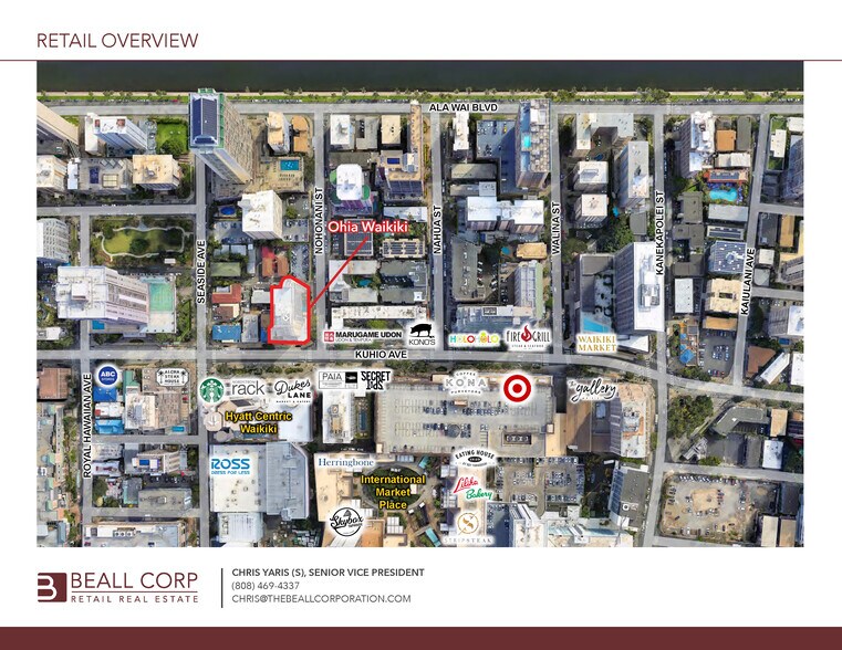 2280 Kuhio Ave, Honolulu, HI à louer - Photo de l’immeuble – Image 2 sur 6