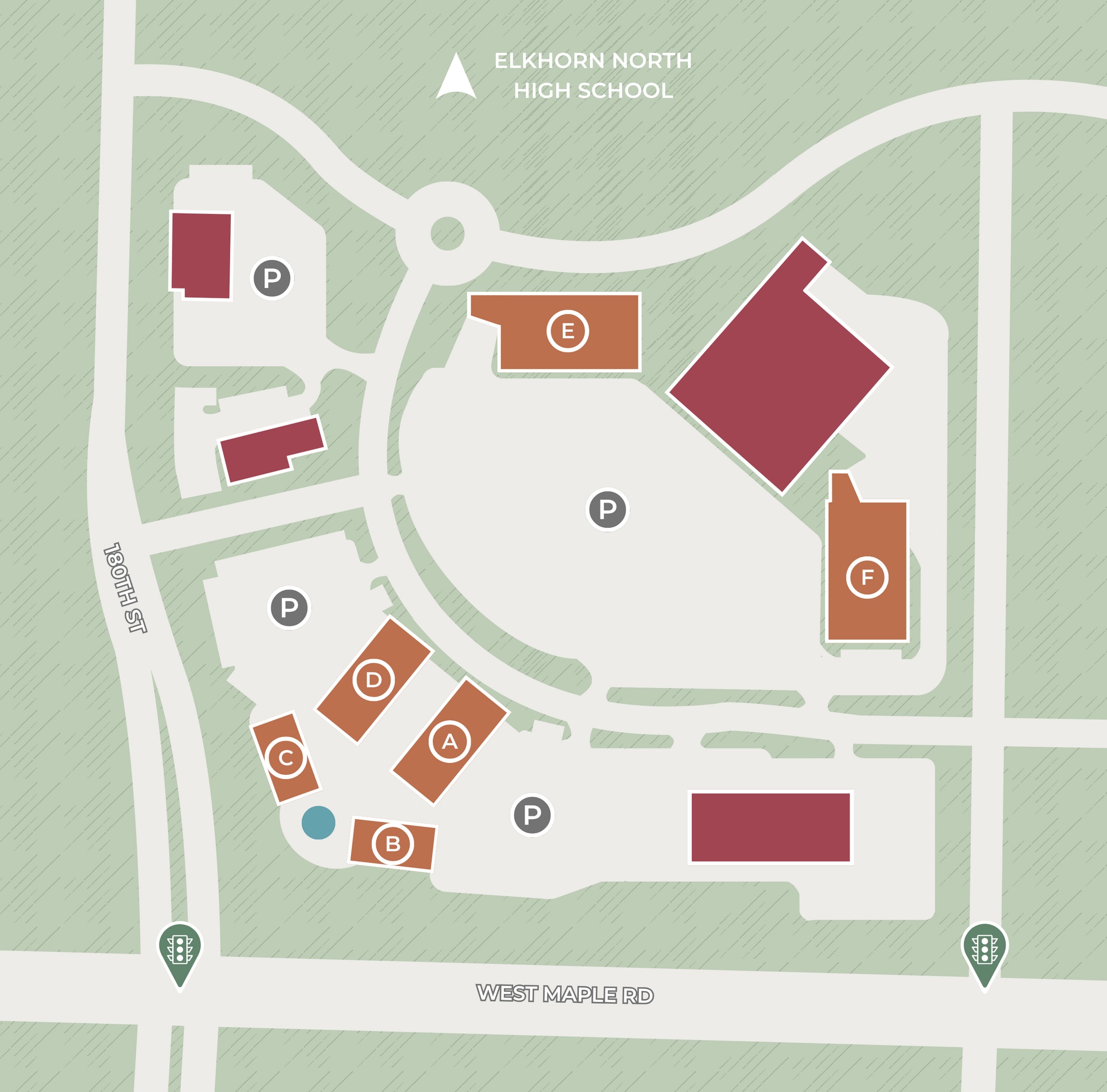 NEC N 180th & W Maple Rd, Omaha, NE à louer Plan de site– Image 1 sur 2